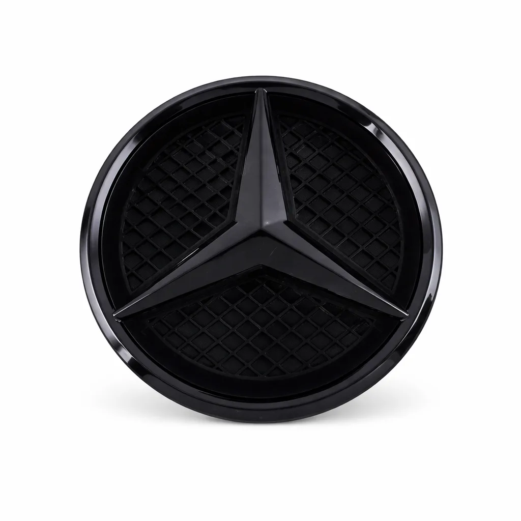 C Class W204, E Coupe W207 09-13 Preface  Badge - Black