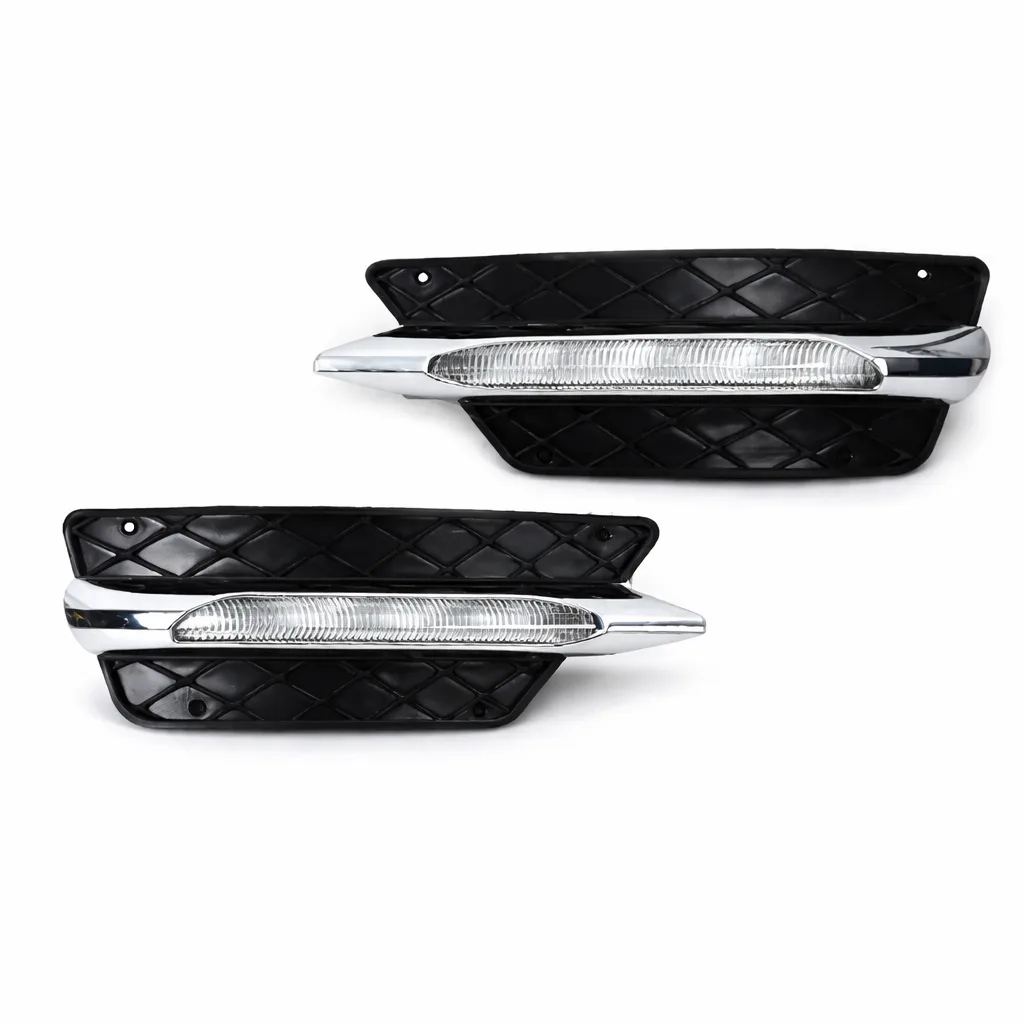 Daytime Running Lights - Fog Lights - Complete - Left - Mercedes Benz - C-Class W204 07-10 - AMG