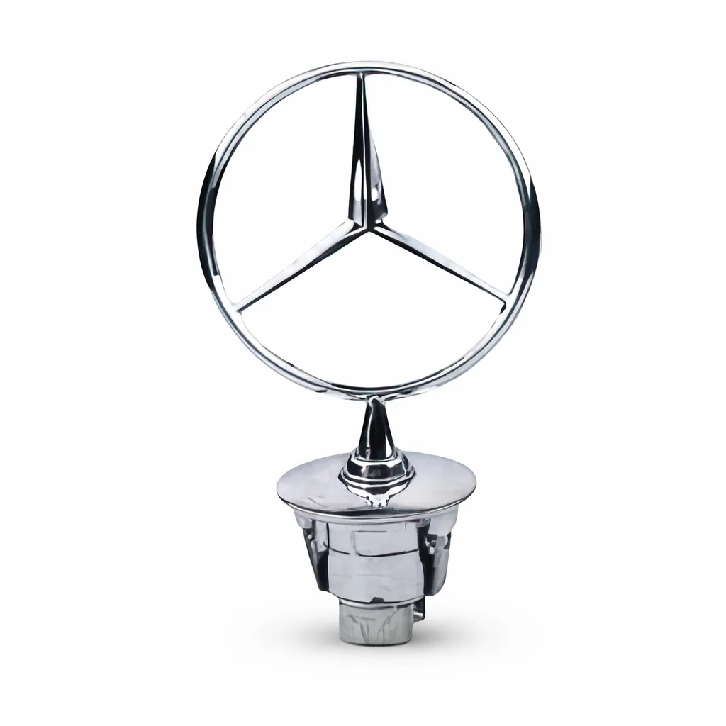 Mercedes Benz - Bonnet Badge - Stand Up - Chrome