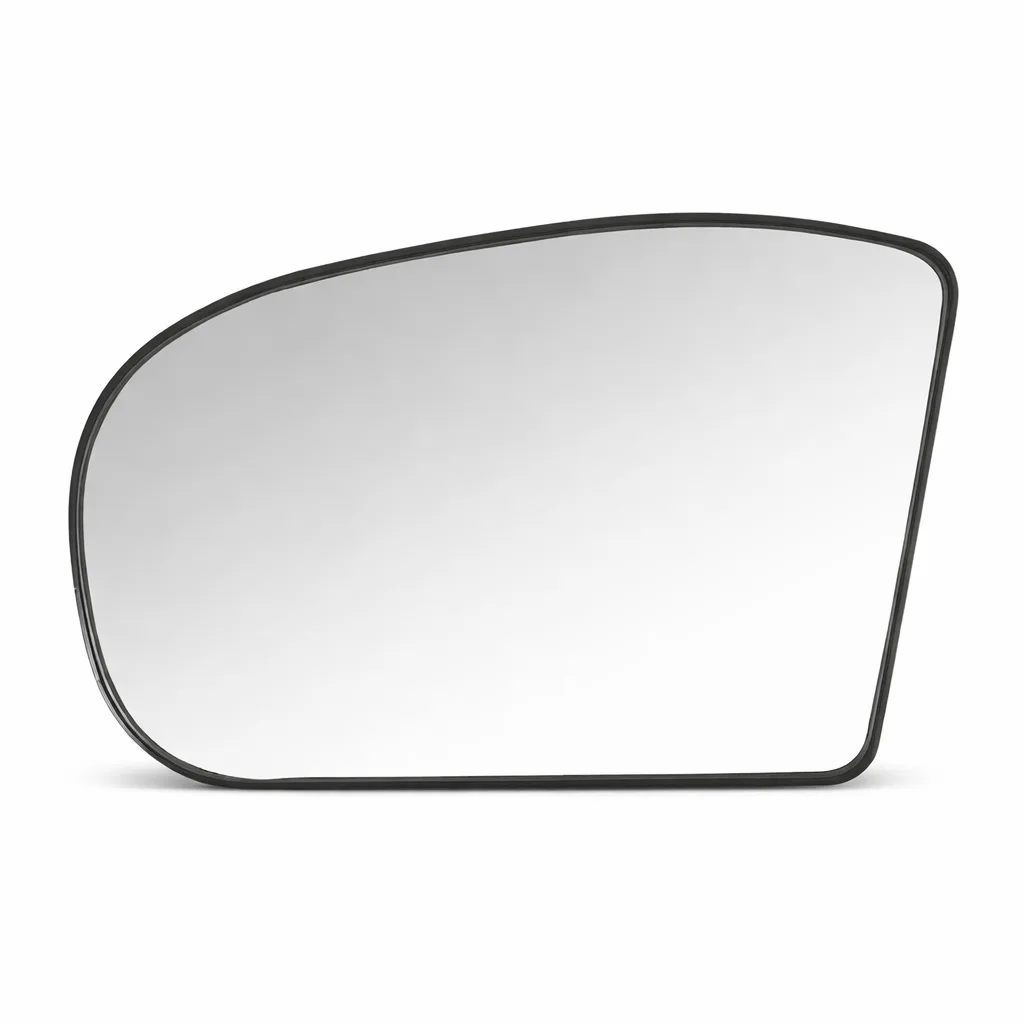 Side Mirror Glass - Without Blind Spot - Left - Mercedes Benz - C Class, E-Class / W203, W211 01-07