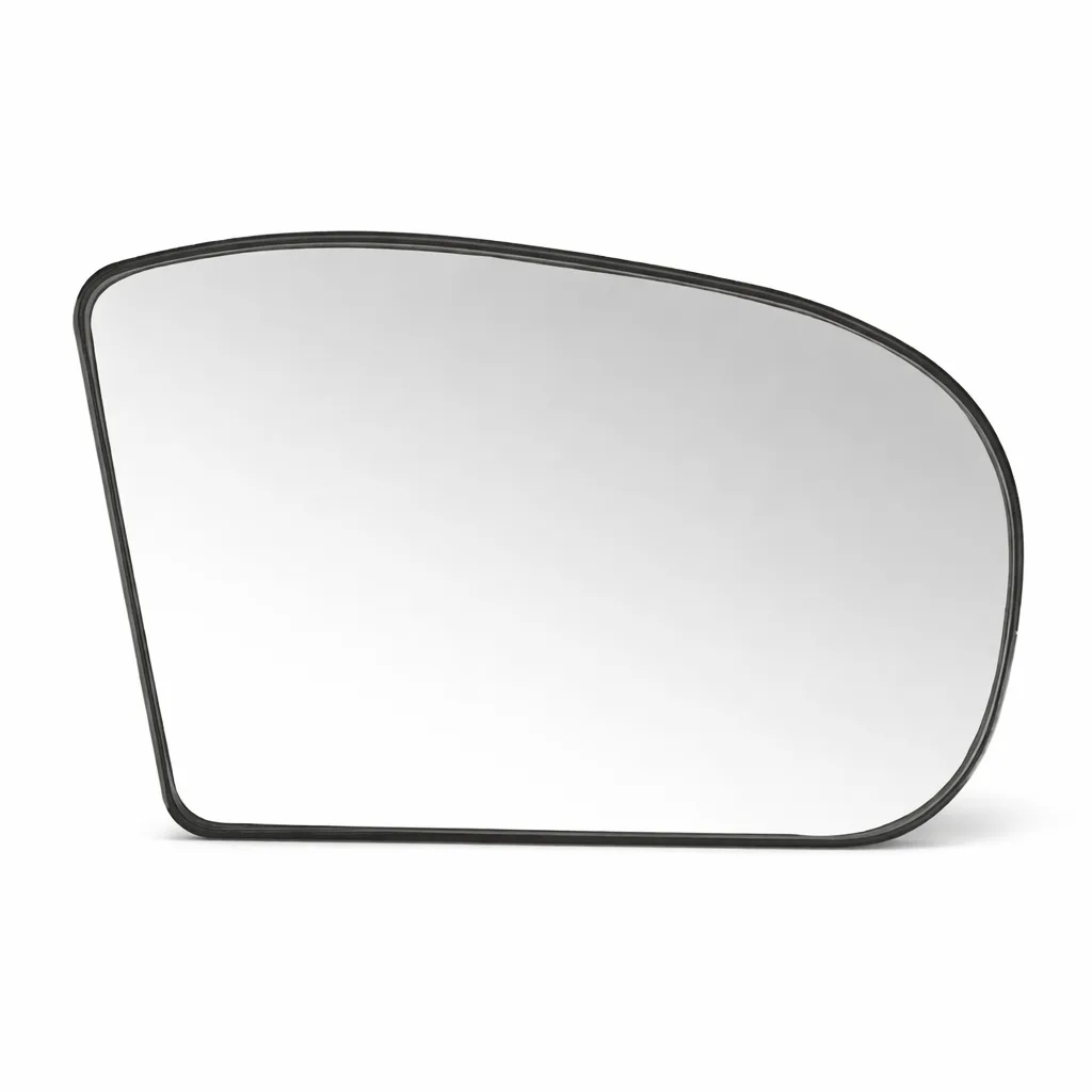 Side Mirror Glass - Without Blind Spot - Right - Mercedes Benz - C Class, E-Class / W203, W211 01-07
