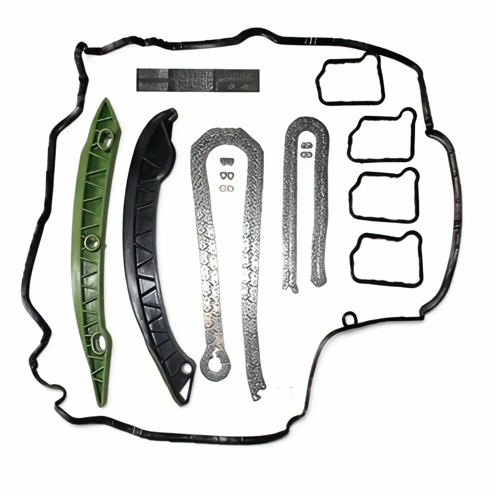 Mercedes Benz timing chain kit complete set with guides gaskets and seals replacement timing chain components for compatible Mercedes engines from M & B Parts South Africa