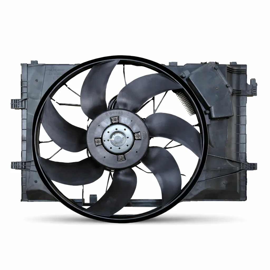 Engine Cooling Fan - Radiator Fan - 400W - 4-Cyl - Mercedes Benz - C-Class W203 00-07, CLK W209 02-09