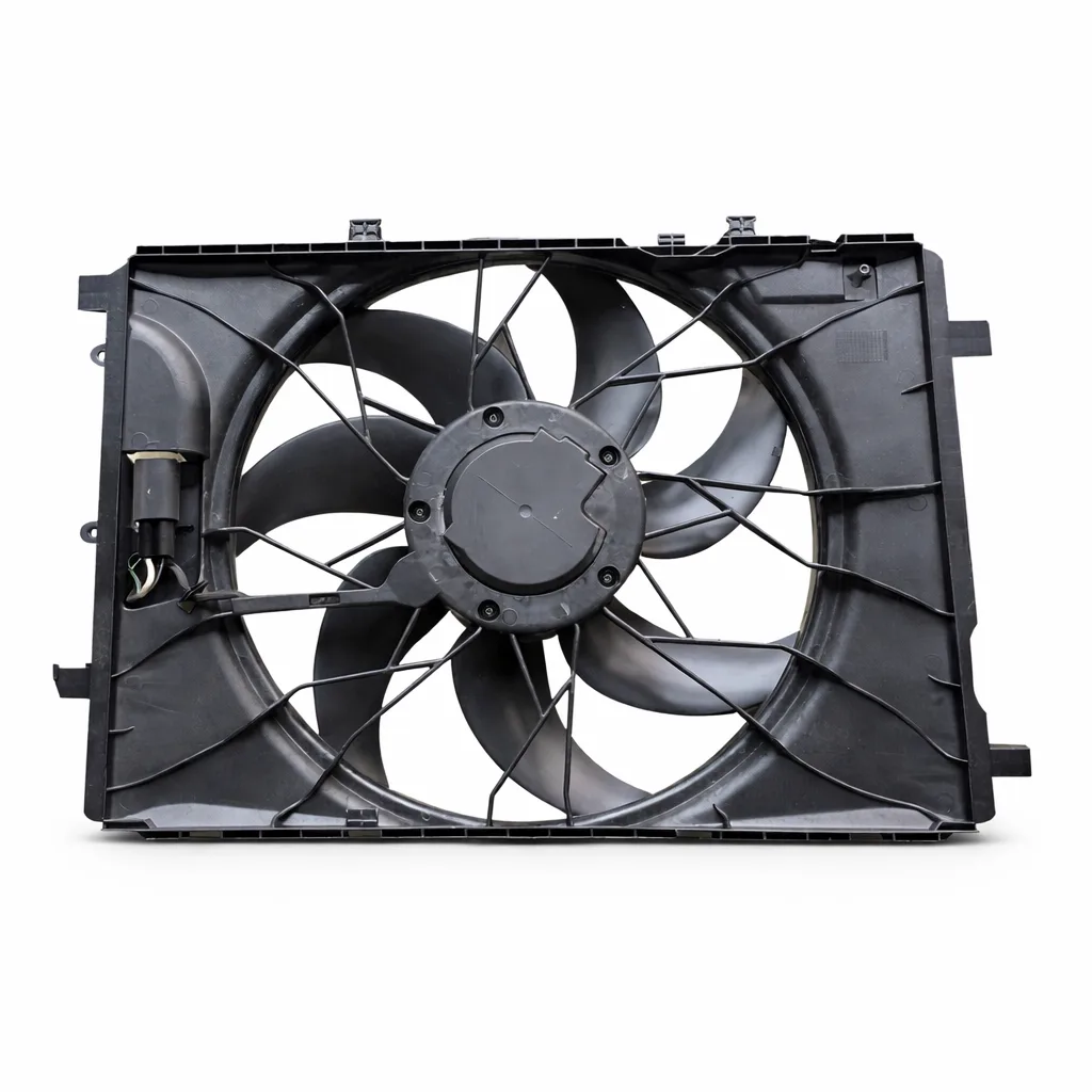 Engine Cooling Fan - Radiator Fan - 400W - 4-Cyl - C-Class W204 07-14