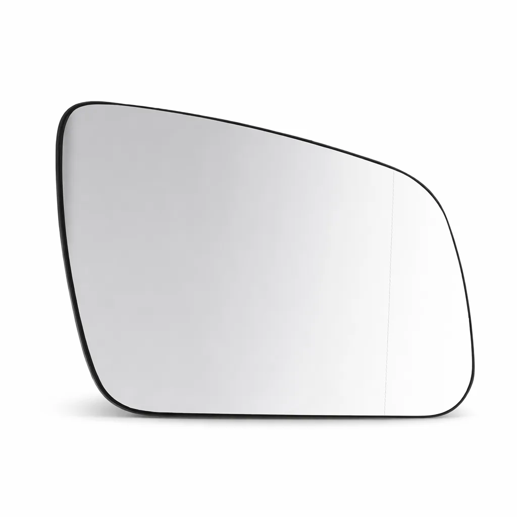 Side Mirror Glass - Without Blind Spot - Right - Mercedes Benz - C Class / W204 07-10
