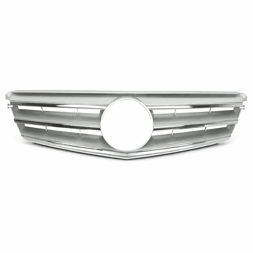 W204 C-Class Original Grille with Badge - Preface or Facelift 07-14