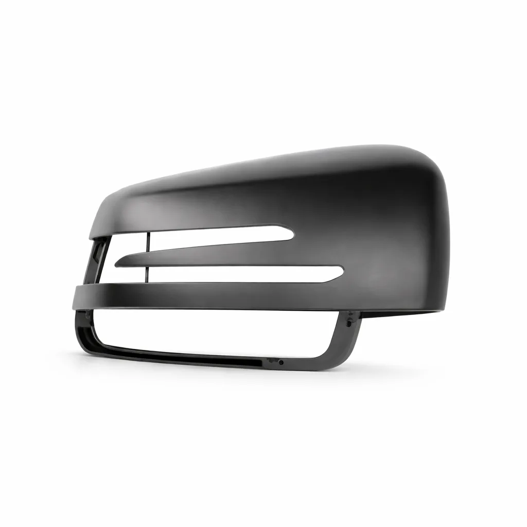Side Mirror Cover - Right - Matt - Mercedes Benz A-Class W176 12-18, B-Class W246 11-18, C- Class W204 07-14, E-Class W212 09-16, E-Class W207 09-16, CLA W117 13-19, CLS W218 11-17, S-Class W221 05-13, GLA X156 13-20, ML W164 05-12, GLE W166 15-19
