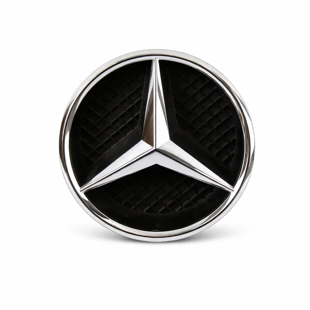 BADGE - Chrome  A-Class, W176, B-Class, W246, C-Class, W205, E-Class, W212, E-Coupe, W207, R-Class, W251, GL, X166, GLA, X156, ML, W166, CLA, W117, CLS, W21