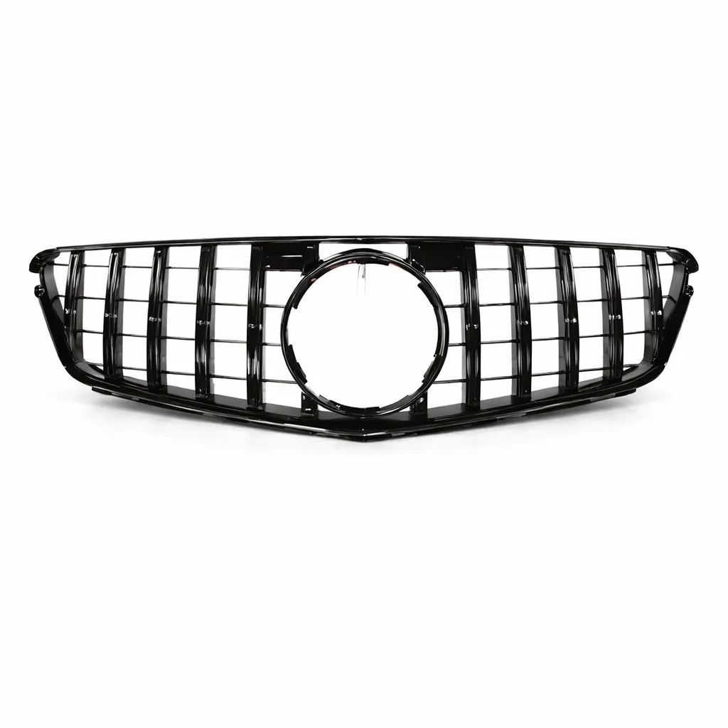 W204 C-Class GT Style Grille Black on Black 07-14