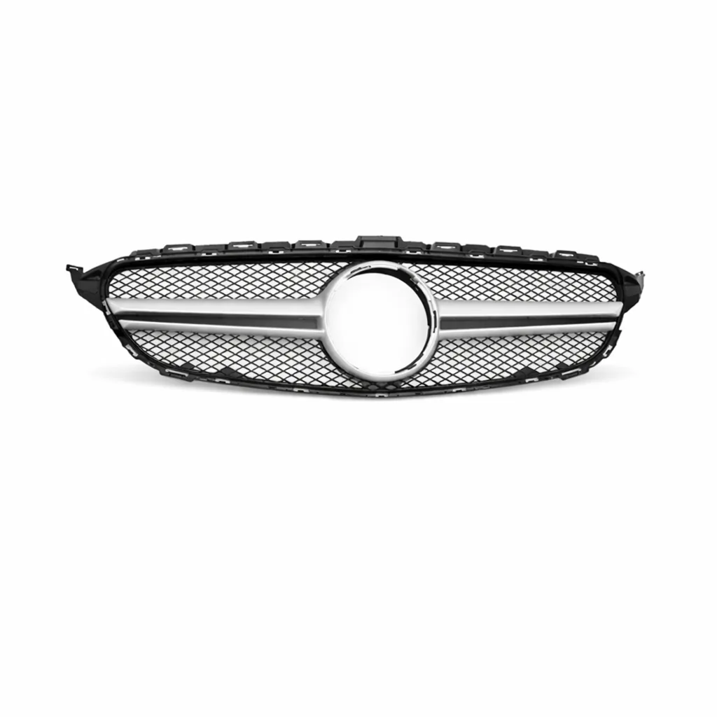W205 C-Class AMG Grille Black 14-21